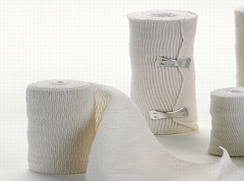 תחבושת אלסטית לבנה 6X4.5